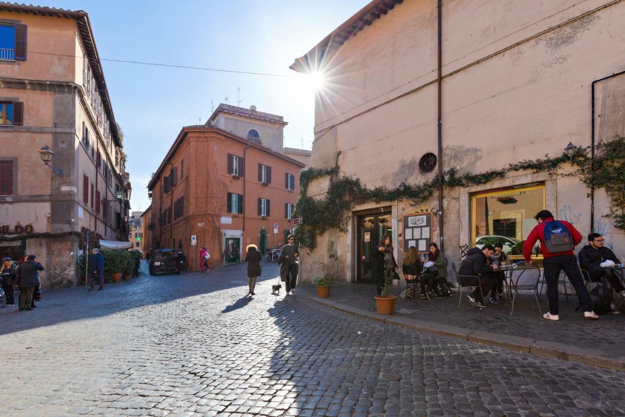 Enchanting Loft In Trastevere Rom Eksteriør billede